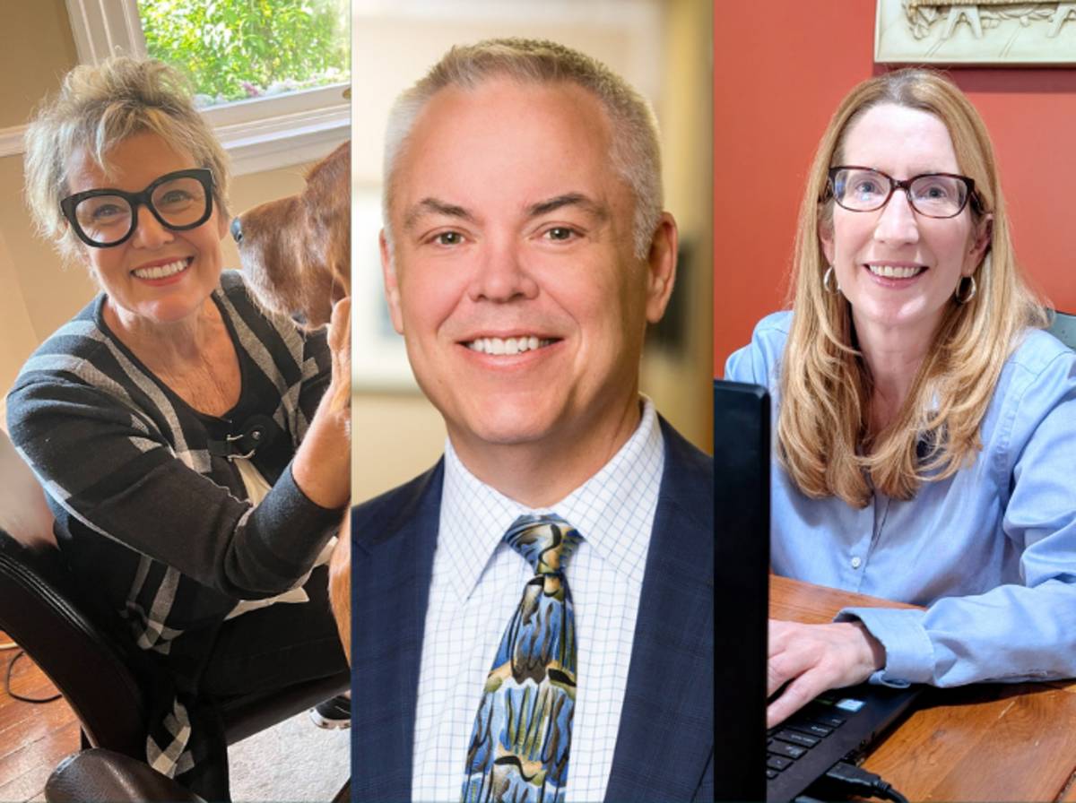 Wycliffe volunteers Lisa, Drew and Amy.